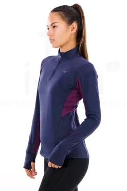 Mizuno Active Warmalite 1/2 Zip femme^Femme Manches Longues