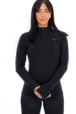 Mizuno Active Warmalite 1/2 Zip femme^Femme Manches Longues