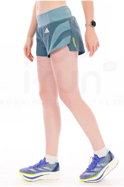 adidas adizero Archive Gel femme^Femme Shorts / Cuissards / Jupes