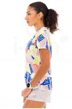 New Balance Athletics femme^Femme Manches Courtes