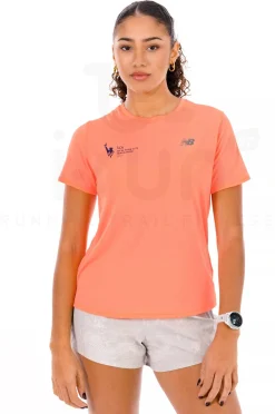 New Balance Athletics femme^Femme Manches Courtes