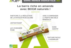 Atlet Barre Énergétique Endurance - Amande^ Barres