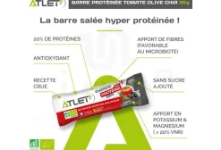 Atlet Barre énergétique protéinée - tomate olive chia^ Barres