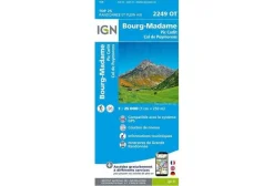 Carte IGN Bourg-Madame 2249OT^ Cartes