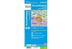 Carte IGN Bourg-Madame 2249OT^ Cartes