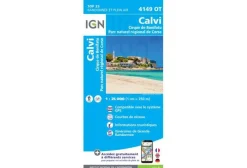 Carte IGN Calvi 4149OT^ Cartes