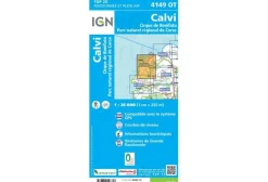 Carte IGN Calvi 4149OT^ Cartes