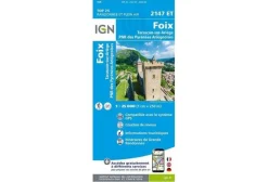 Carte IGN Foix 2147ET^ Cartes