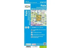 Carte IGN Foix 2147ET^ Cartes