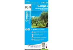 Carte IGN Ganges 2742ET^ Cartes