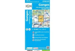 Carte IGN Ganges 2742ET^ Cartes