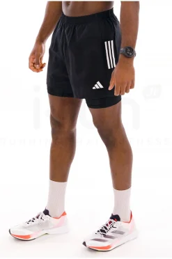 adidas Own The Run 2 en 1 Climacool^Homme Shorts / Cuissards