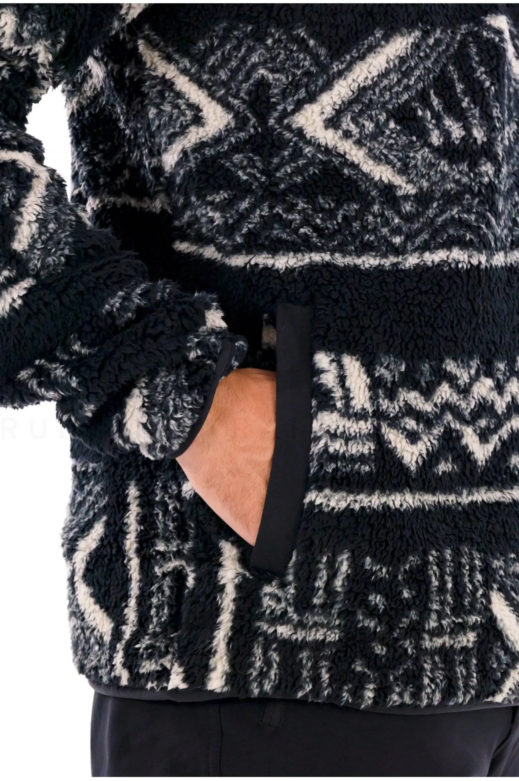 Columbia Rugged Ridge High Pile 1/2 Zip^Homme Polaires