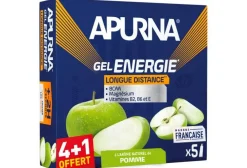 Apurna Étui gels +2h d'efforts Pomme^ Gels